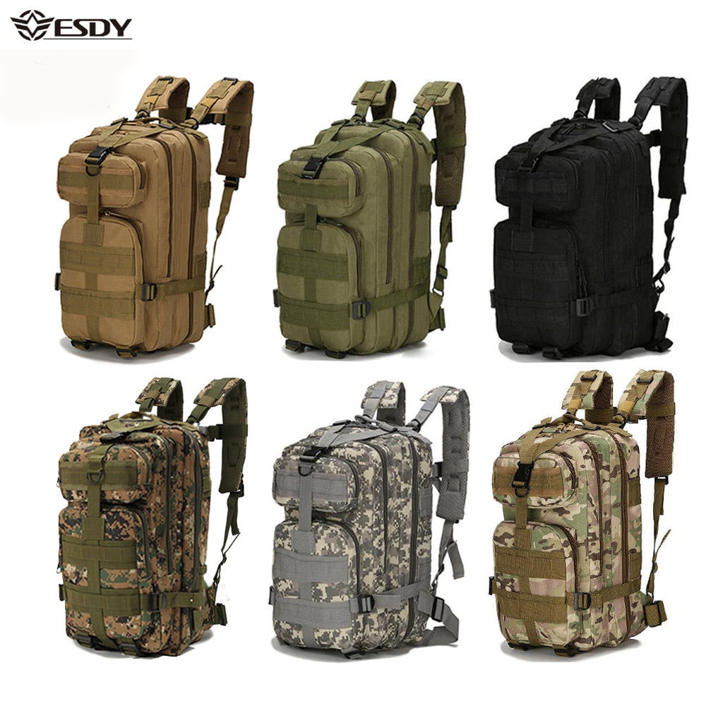 Outdoor Military Rucksacks 1000D Nylon 30L Waterproof Tactical backpack Sports Camping Hiking Trekking Fishing Hunting Bags